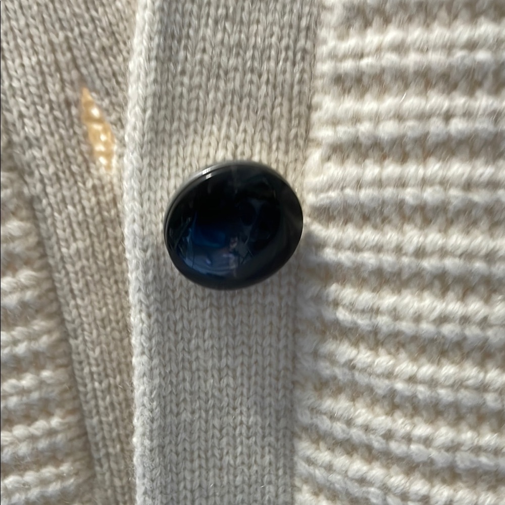 Cozy Cream Cardigan Sweater - Picture 4 of 5